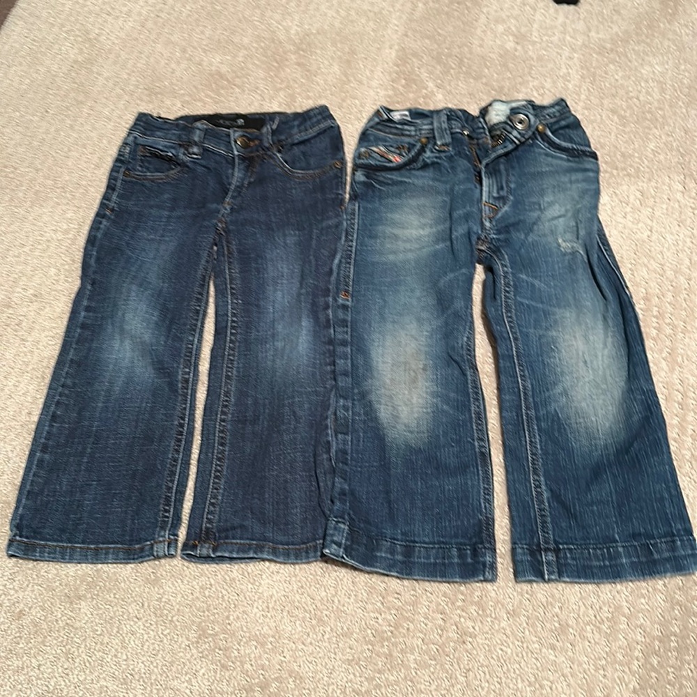 Lot of two 2Y Jeans Joe’s and Diesel